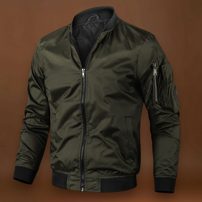 Casaco Bomber - Mistura de Tecidos, Forro Suave e Proteção Contra o Vento