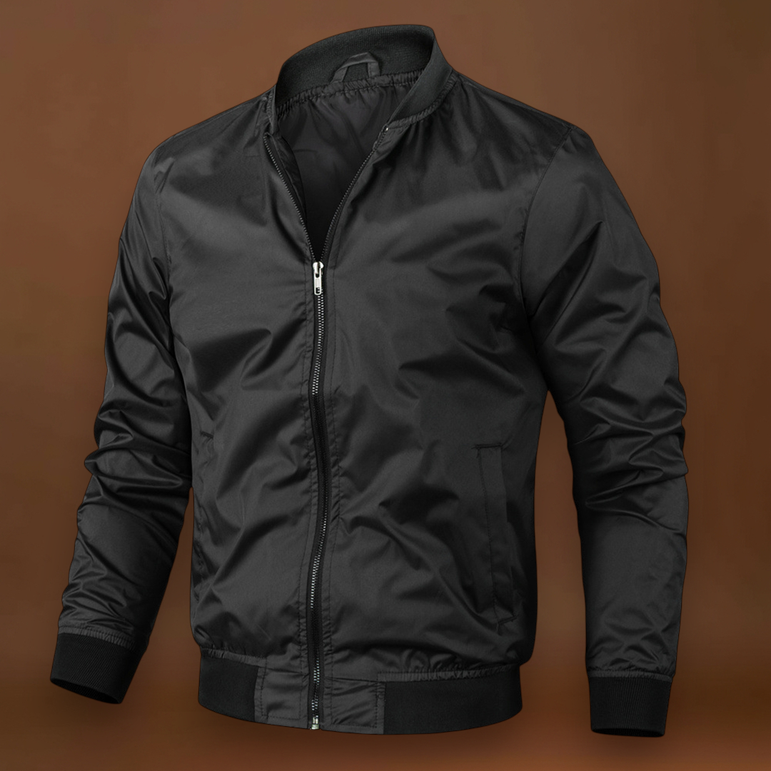 Casaco Bomber - Mistura de Tecidos, Forro Suave e Proteção Contra o Vento