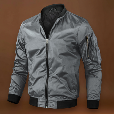 Casaco Bomber - Mistura de Tecidos, Forro Suave e Proteção Contra o Vento