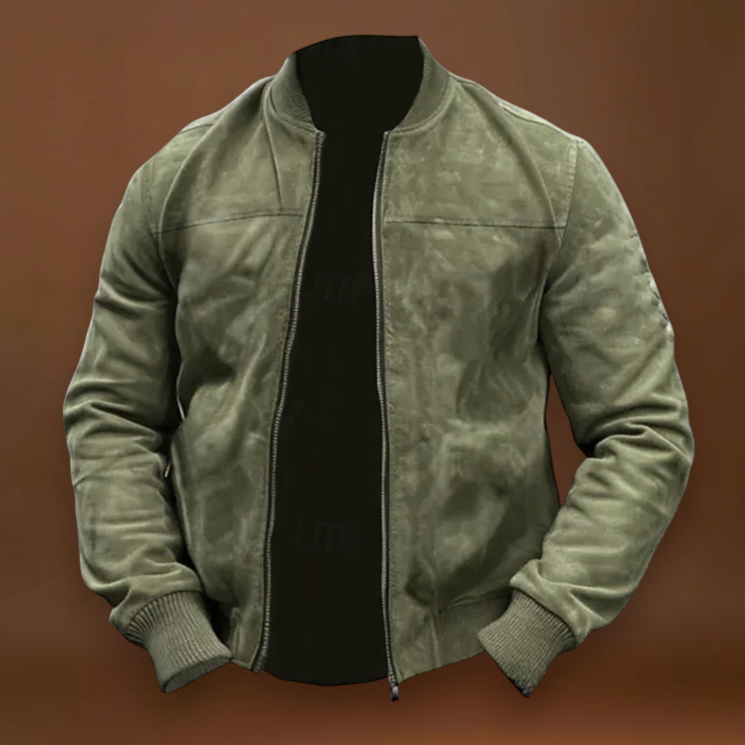 Casaco Bomber – Corte em Mistura Suave e Leveza Fácil de Vestir