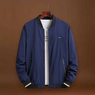 Casaco Bomber - Gola Alta, Punhos Canelados e Isolamento Térmico