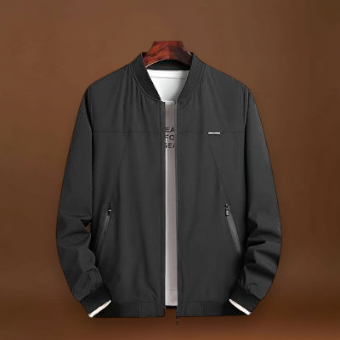 Casaco Bomber - Gola Alta, Punhos Canelados e Isolamento Térmico