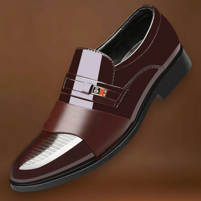 Sapatos de Negócio – Construção Durável em Mistura e Sola Almofadada