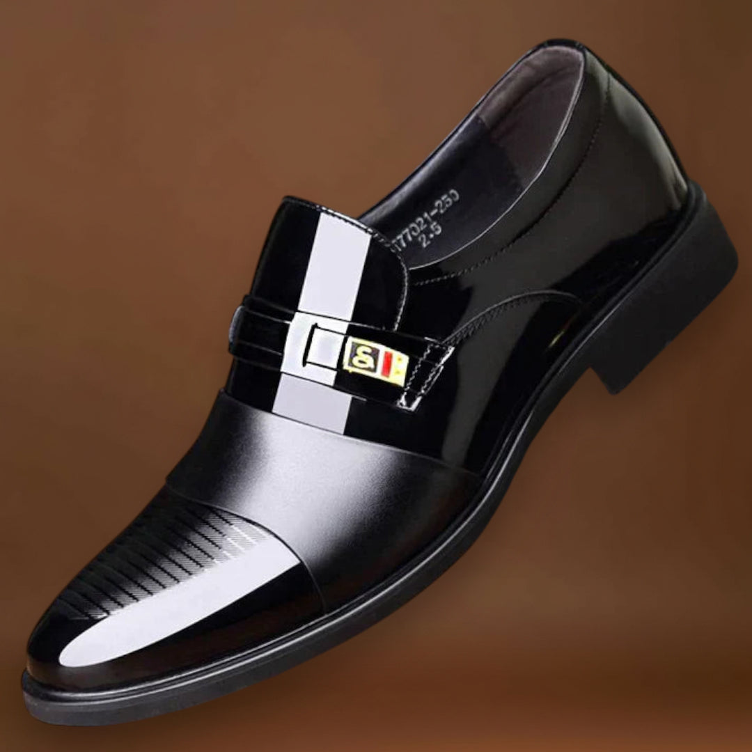 Sapatos de Negócio – Construção Durável em Mistura e Sola Almofadada