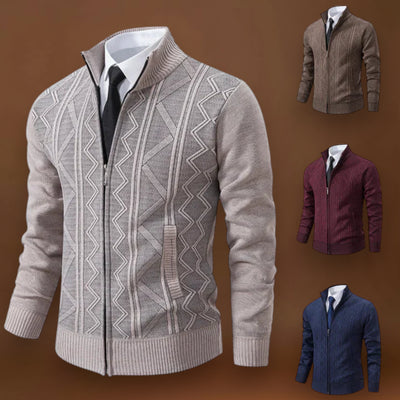 Constantino | Cardigan Alongado com Fecho Frontal