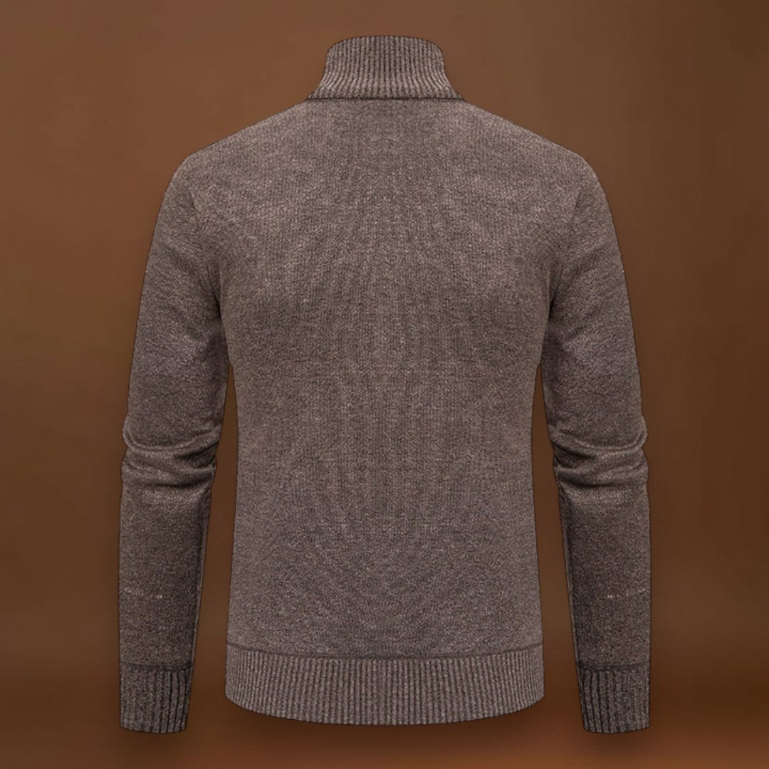 Constantino | Cardigan Alongado com Fecho Frontal