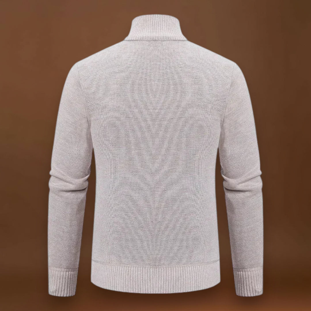 Constantino | Cardigan Alongado com Fecho Frontal