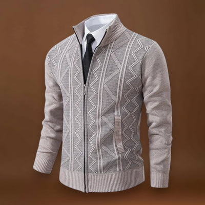 Constantino | Cardigan Alongado com Fecho Frontal