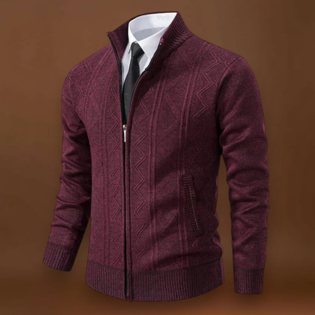 Constantino | Cardigan Alongado com Fecho Frontal