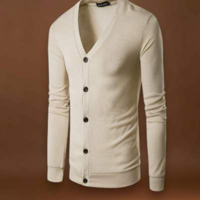 Francisco | Cardigan Frontal Aberto Mistura Poliéster