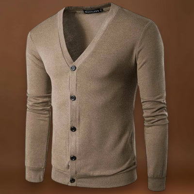 Francisco | Cardigan Frontal Aberto Mistura Poliéster