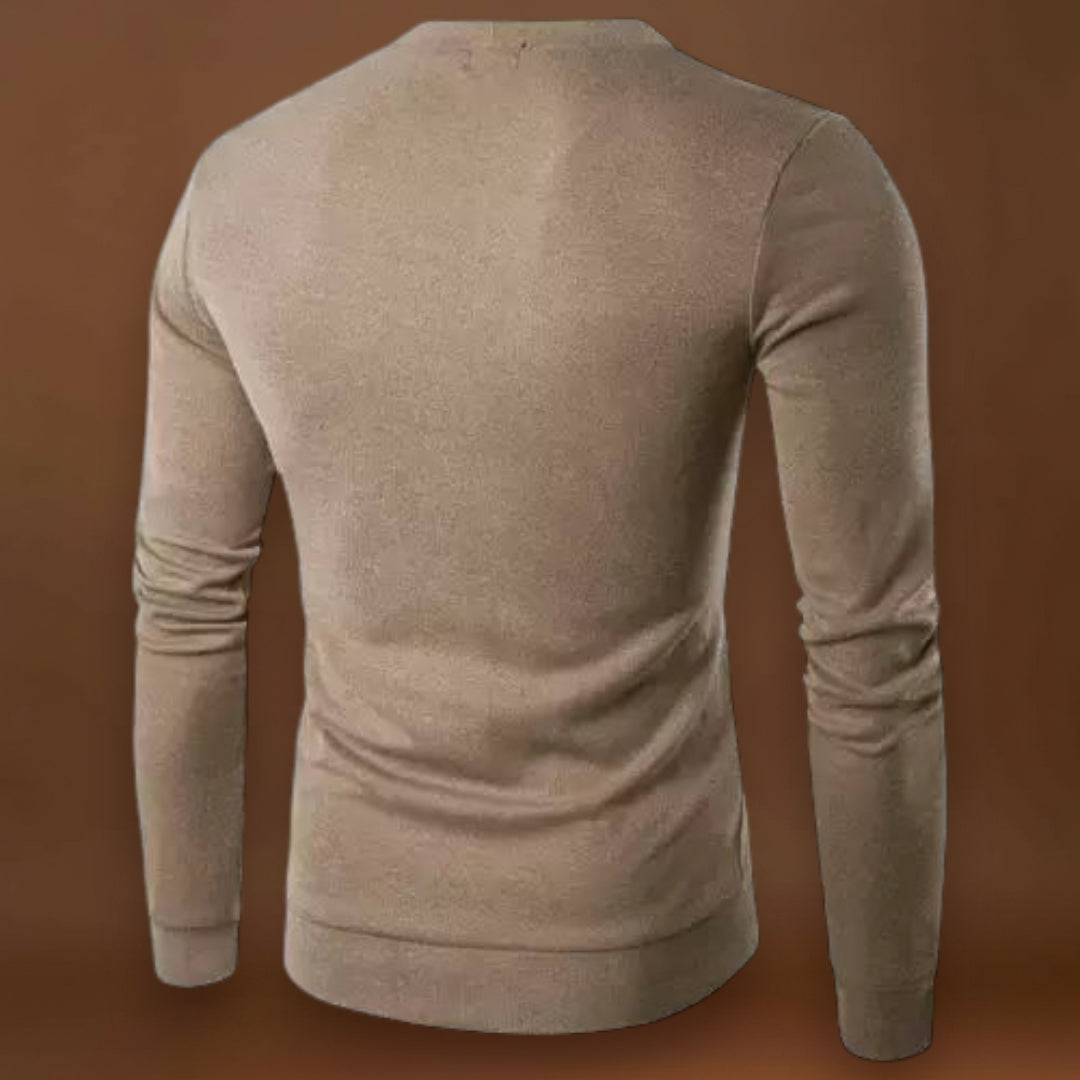 Francisco | Cardigan Frontal Aberto Mistura Poliéster