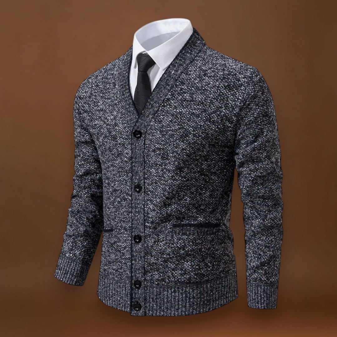 Gonçalo | Cardigan Completo Silhueta Inovadora Relaxada