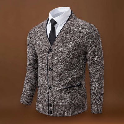 Gonçalo | Cardigan Completo Silhueta Inovadora Relaxada