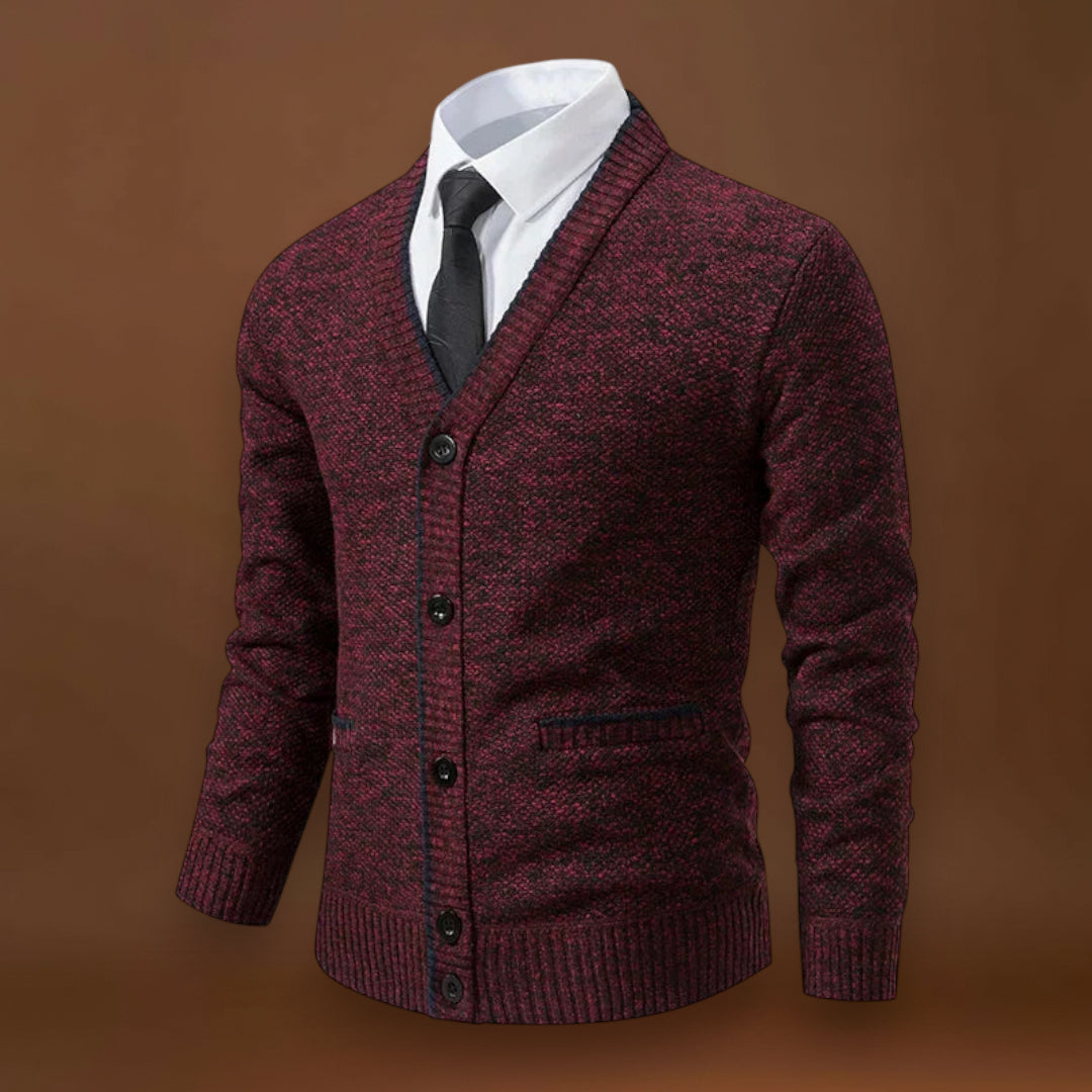 Gonçalo | Cardigan Completo Silhueta Inovadora Relaxada