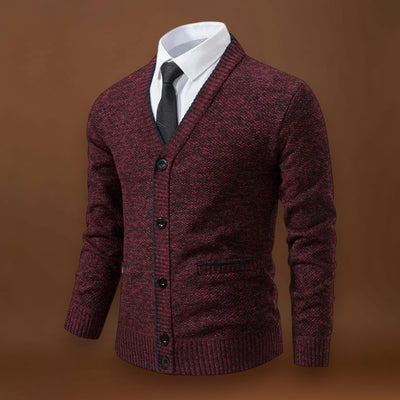 Gonçalo | Cardigan Completo Silhueta Inovadora Relaxada