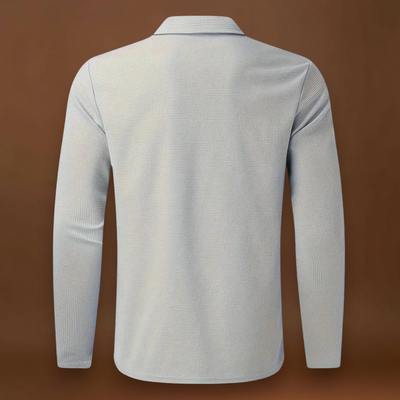 Cardigan - Mistura Suave com Fecho Frontal e Forma Slim