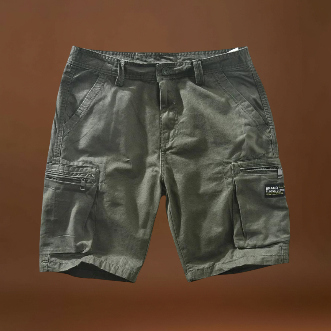 Calças Cargo - Mistura Elástica Respirável e Armazenamento Sem Mãos