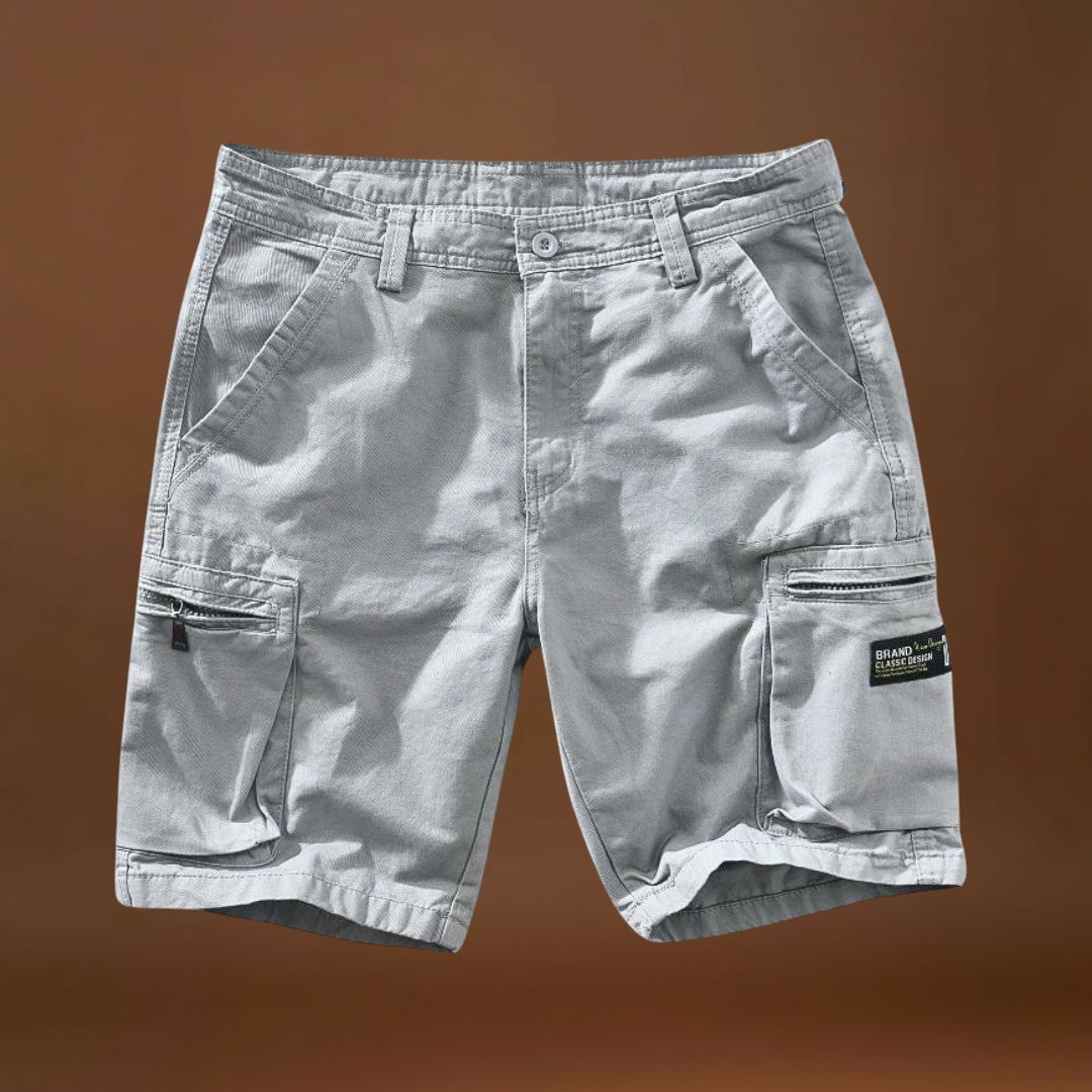 Calças Cargo - Mistura Elástica Respirável e Armazenamento Sem Mãos