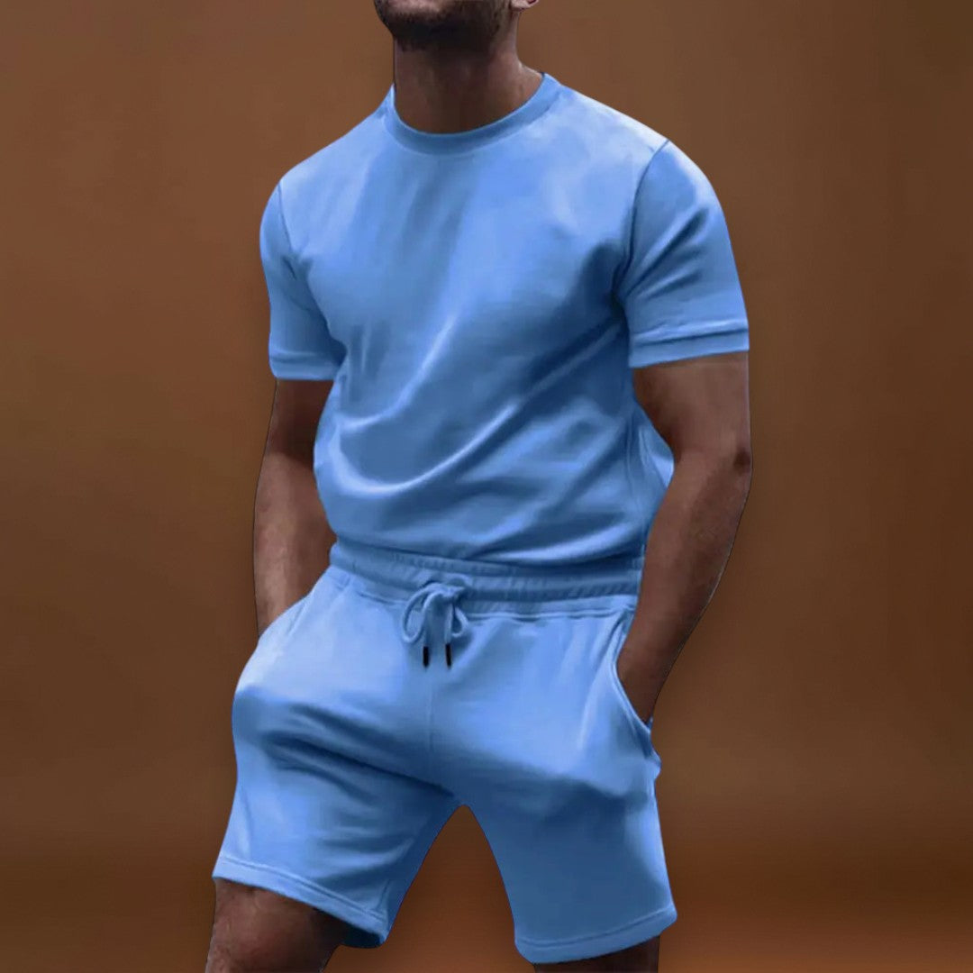 Conjunto Casual - T-shirt Oversized e Calças Largas para Uso Confortável