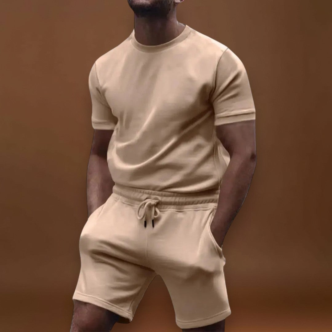 Conjunto Casual - T-shirt Oversized e Calças Largas para Uso Confortável