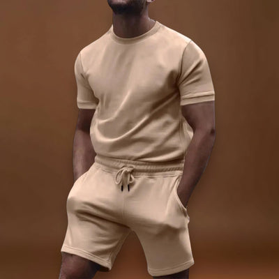 Conjunto Casual - T-shirt Oversized e Calças Largas para Uso Confortável