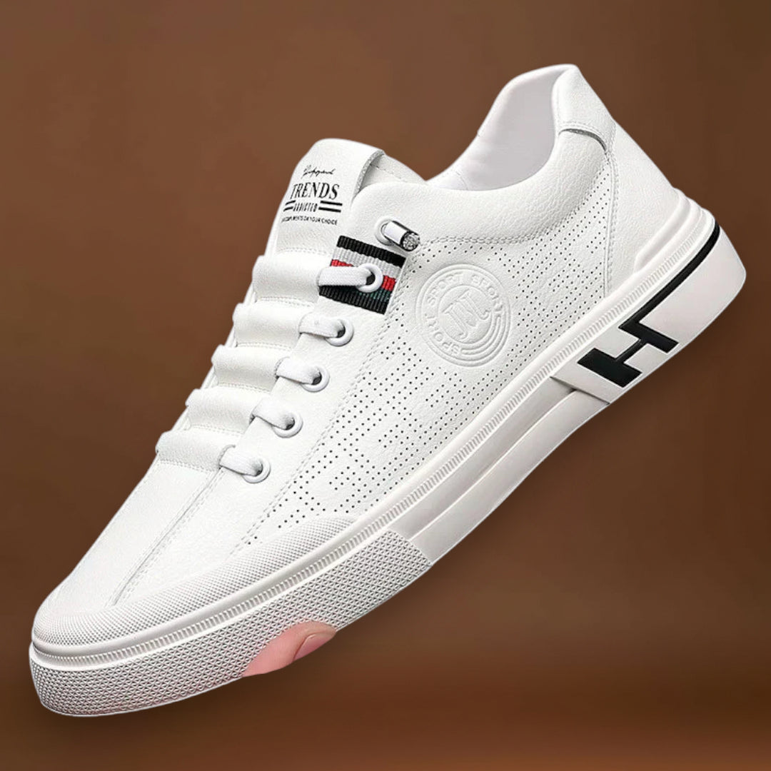 Sapatos Casuais - Baixa Silhueta com Atacadores e Suporte Almofadado