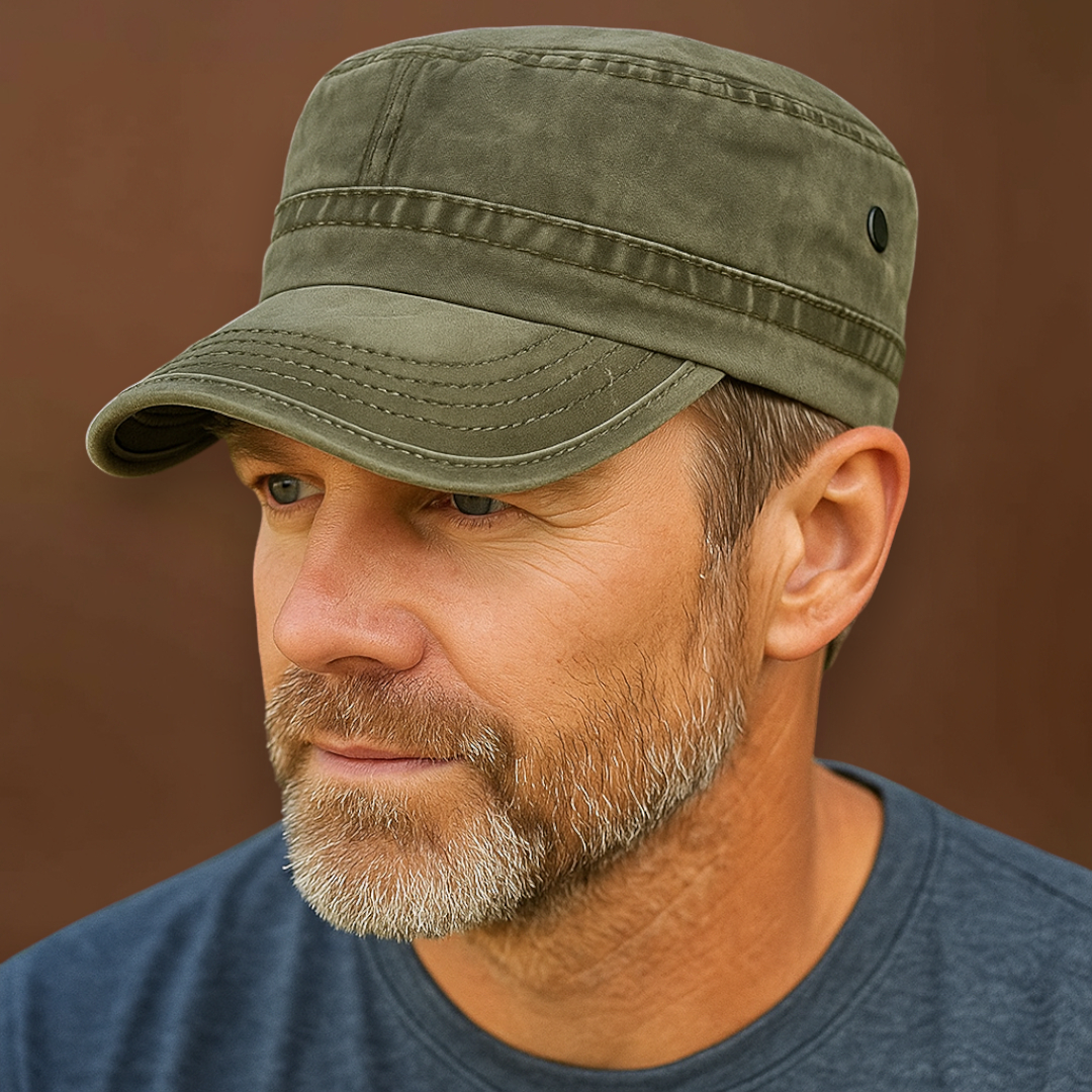 Plácido - Boné Robusto Estilo Vintage