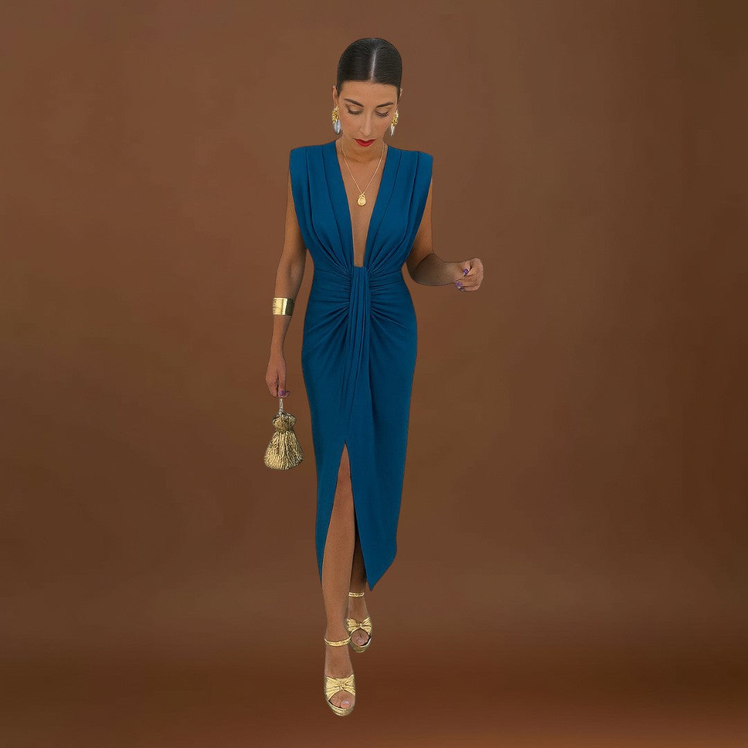 Júlia - Vestido de Decote Aberto