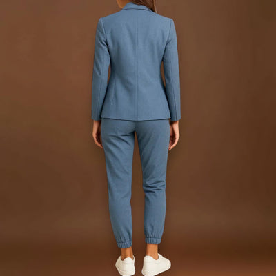 Gabriela - Conjunto Elegante com Casaco e Calças