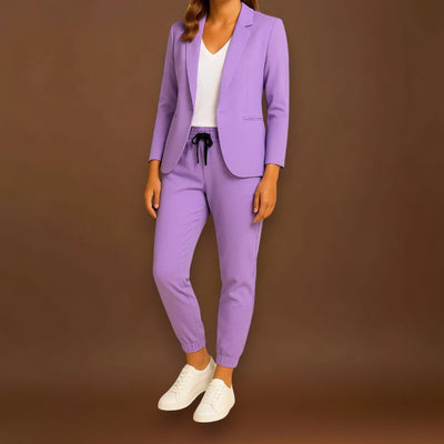 Gabriela - Conjunto Elegante com Casaco e Calças