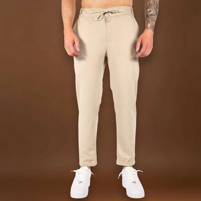 Calças Chino - Corte Clássico em Mistura de Stretch e Movimento Fácil