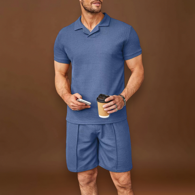 Conjunto Co-ord - Corte Relaxado & Mistura Suave e Respirável que se Move Facilmente