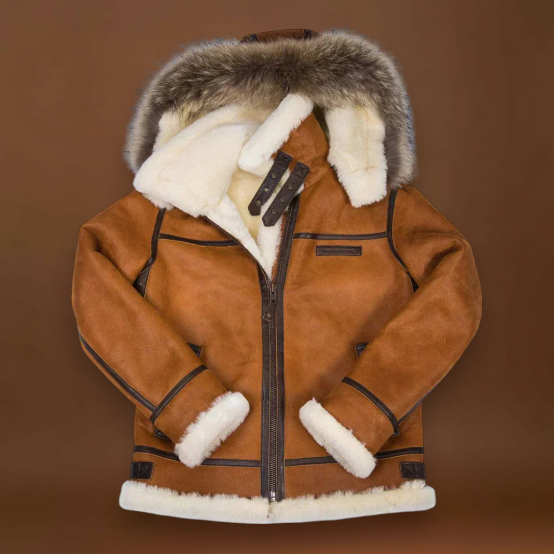 Casaco - Capuz com Pelo e Isolamento Térmico Espesso