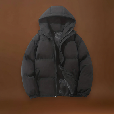 Casaco - Mistura Isolante com Capuz e Corte de Proteção Contra o Vento