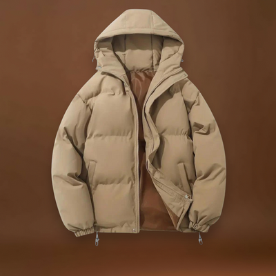 Casaco - Mistura Isolante com Capuz e Corte de Proteção Contra o Vento