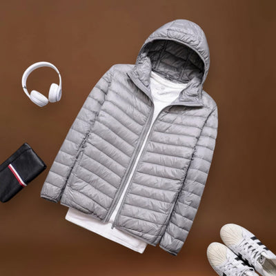 Casaco - Mistura de Poliéster e Proteção Impermeável contra o Vento