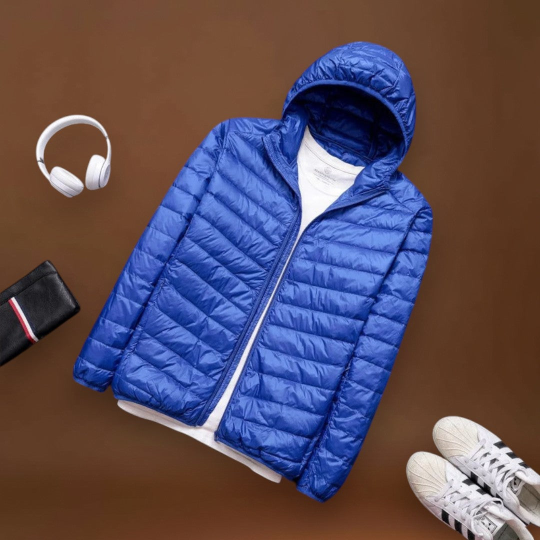 Casaco - Mistura de Poliéster e Proteção Impermeável contra o Vento