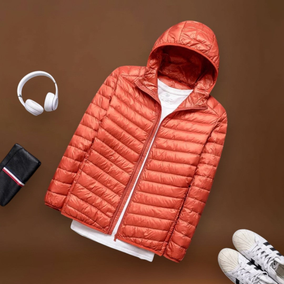 Casaco - Mistura de Poliéster e Proteção Impermeável contra o Vento