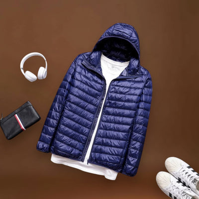 Casaco - Mistura de Poliéster e Proteção Impermeável contra o Vento