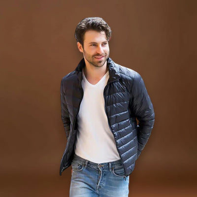 Casaco - Mistura de Poliéster e Proteção Impermeável contra o Vento