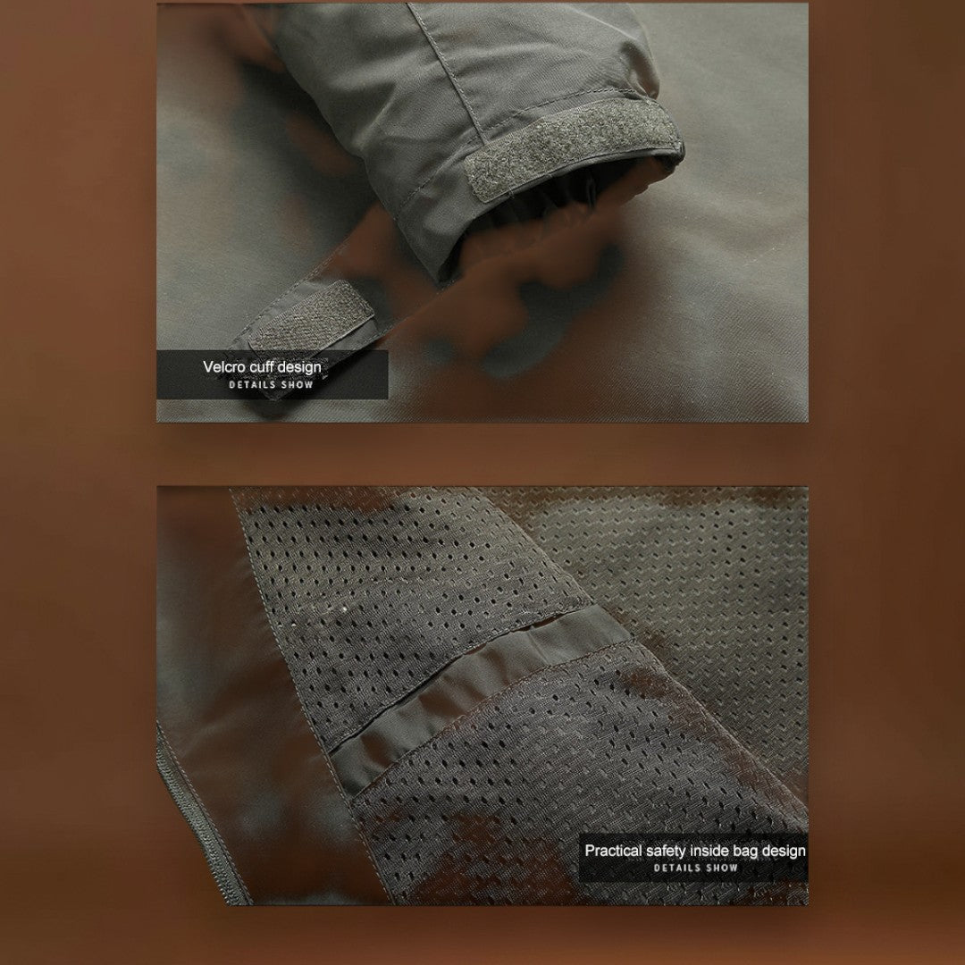 Casaco – Mistura de Softshell e Bloqueio de Vento, Resistente à Água