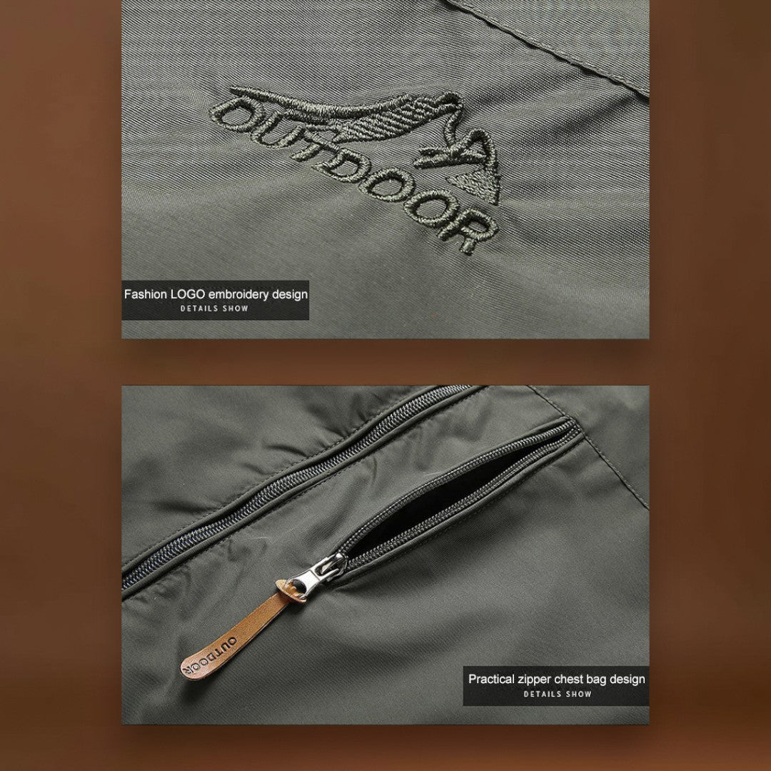 Casaco – Mistura de Softshell e Bloqueio de Vento, Resistente à Água