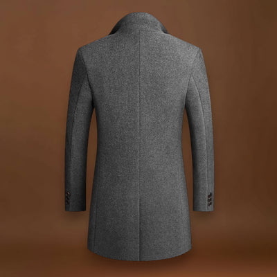 Casaco - Mistura Quente, Resistente ao Vento, com Forro Isolante