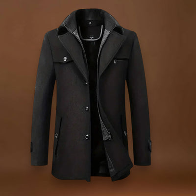 Casaco - Acabamento Resistentes ao Vento e Camada Quente e Macia