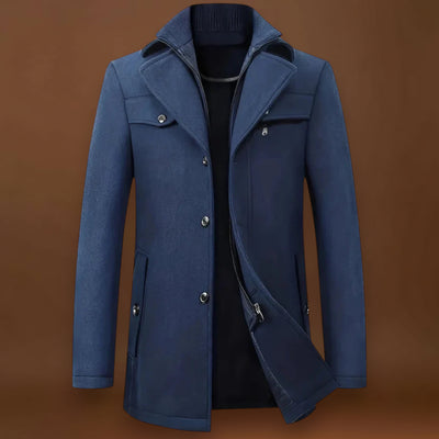 Casaco - Acabamento Resistentes ao Vento e Camada Quente e Macia