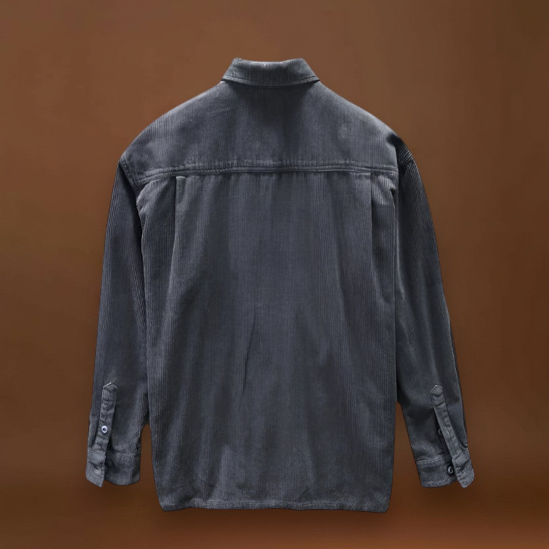 Camisa de Cordão - Superfície Texturizada e Camadas Fáceis