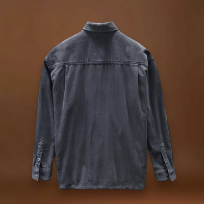 Camisa de Cordão - Superfície Texturizada e Camadas Fáceis