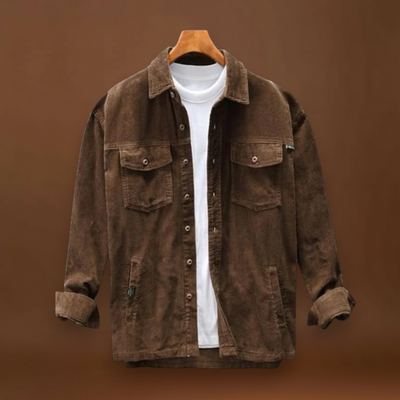 Camisa de Cordão - Superfície Texturizada e Camadas Fáceis