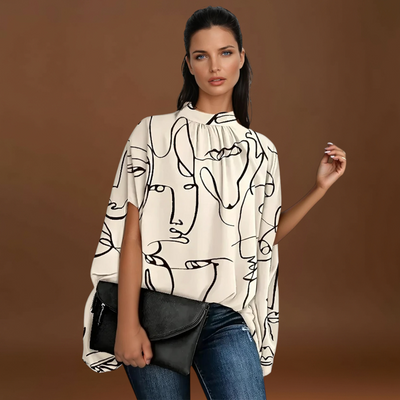 Catarina - Blusa de noite versátil